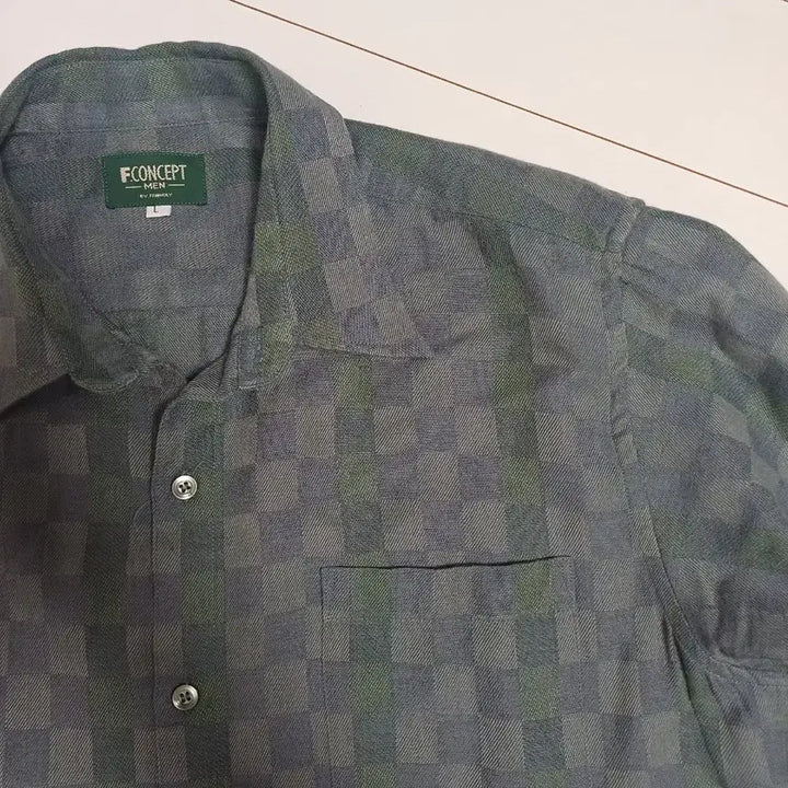 [BUNJANG] Generic Men's Checkered Shirt / L 남자 체크 남방