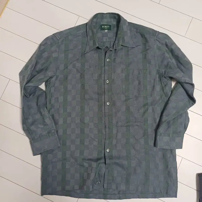 [BUNJANG] Generic Men's Checkered Shirt / L 남자 체크 남방