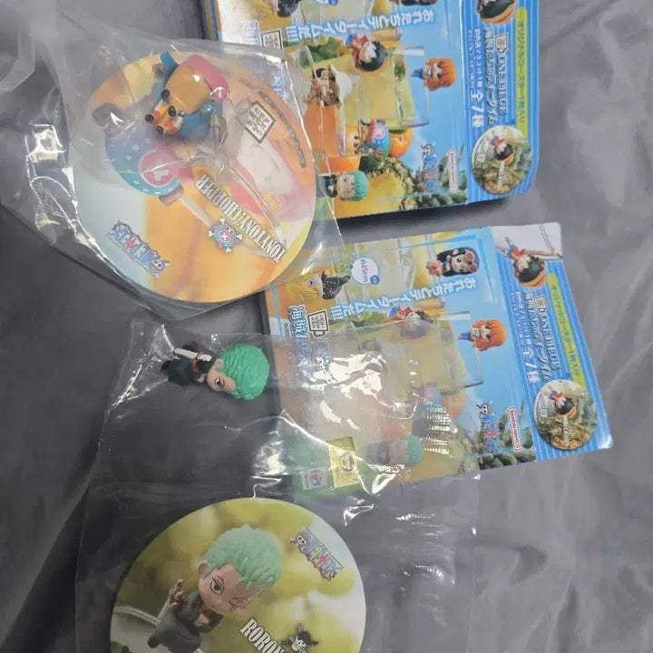 [SOLD OUT] 원피스 오차토모 오챠토모 피규어 가챠 - 조로 쵸파 세트