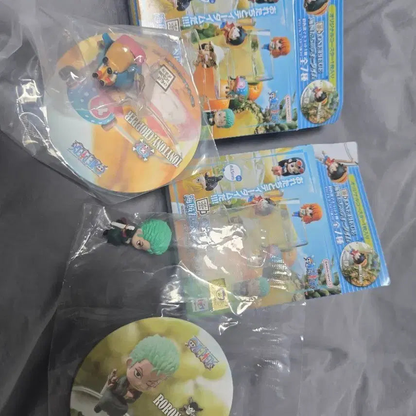 [SOLD OUT] 원피스 오차토모 오챠토모 피규어 가챠 - 조로 쵸파 세트
