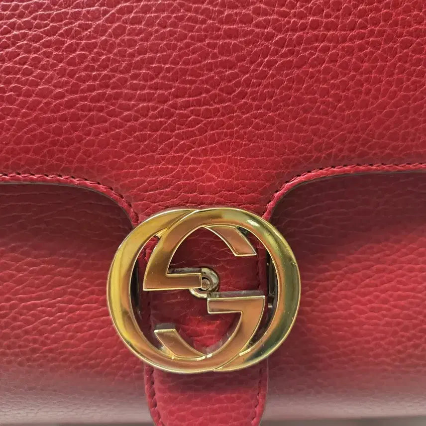 [BUNJANG] Gucci Interlocking Top Handle Small Red Bag / (A+)구찌 인터로킹탑핸들 레드  스몰