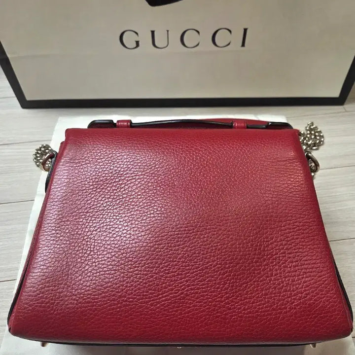 [BUNJANG] Gucci Interlocking Top Handle Small Red Bag / (A+)구찌 인터로킹탑핸들 레드  스몰