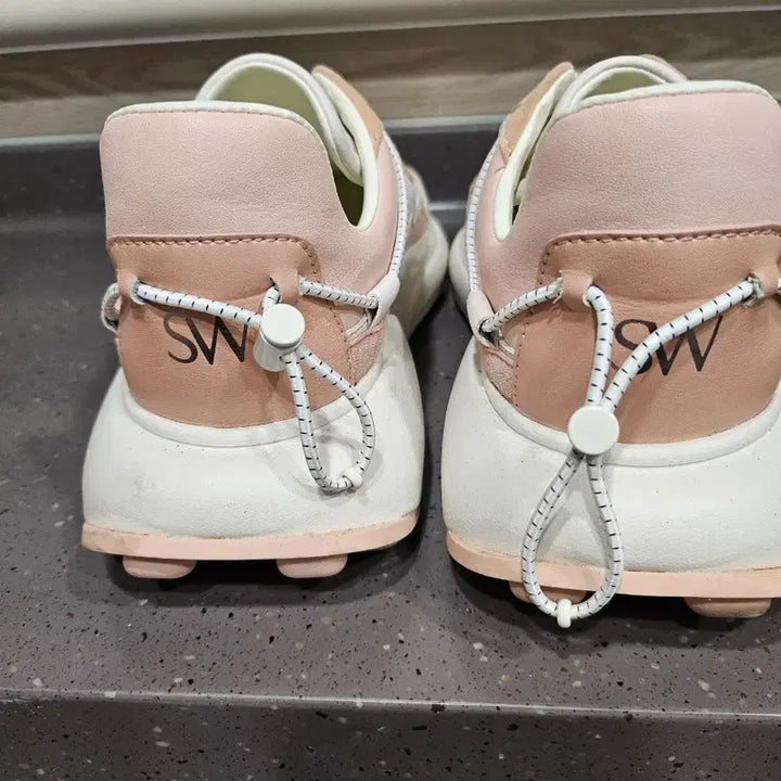 [BUNJANG] Stuart Weitzman Leather Sneakers / 스튜어트와이츠먼