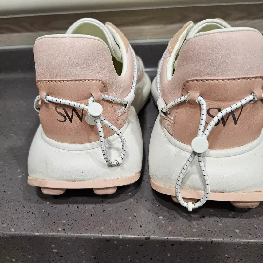 [BUNJANG] Stuart Weitzman Leather Sneakers / 스튜어트와이츠먼