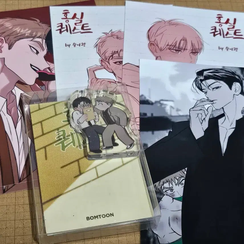 [BUNJANG] Hongsil Quest Acrylic Block Postcard / 홍실퀘스트 아크릴 블럭 엽서