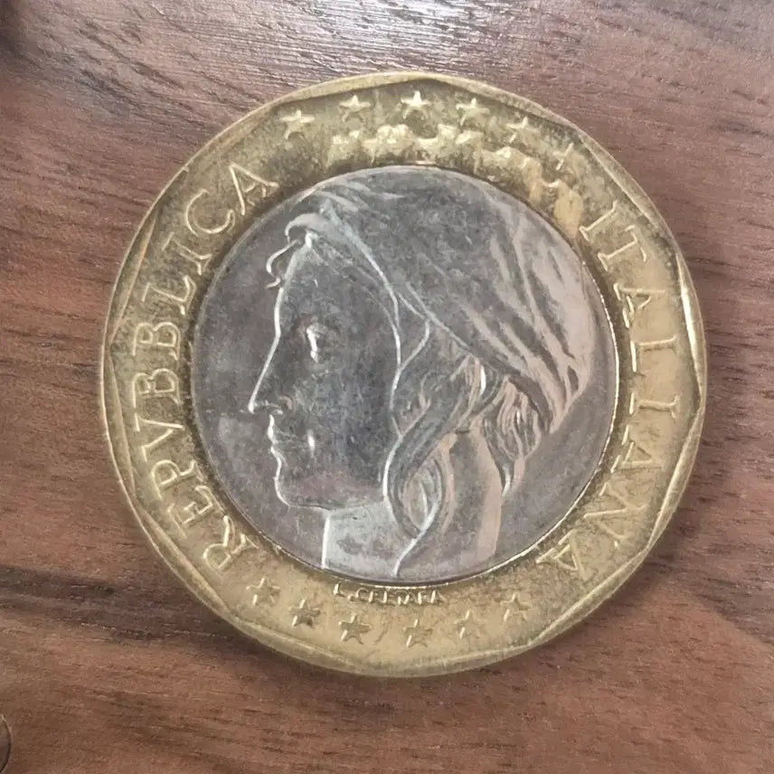 [BUNJANG] Italian 1000 Lire Coin / [EP. 774] 1998년 이탈리아 1000리라 동전