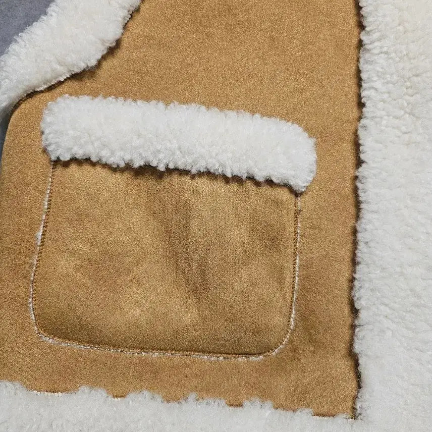 [BUNJANG] DEW E L Suede Vest / 듀엘 무스탕 조끼