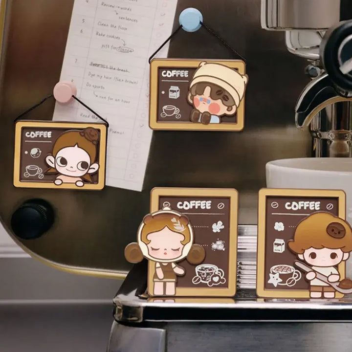 [BUNJANG] Pop Mart Skullpanda Pop Bean Coffee Factory Series Magnet (Sealed) / 미개봉) 팝마트 스컬판다 팝빈 커피 공장 시리즈 마그넷