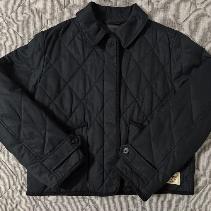 [BUNJANG] Covernat Quilted Jacket (Dark Navy, S) / 커버낫 퀼팅 자켓 판매합니다