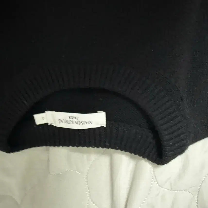 [BUNJANG] Maison Kitsuné Fox Head Black Knit L / 메종키츠네 폭스헤드 블랙 니트 L