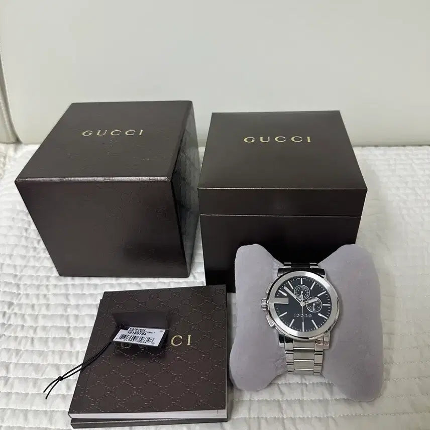 [BUNJANG] Gucci G-Chrono Men's Watch / 구찌 GUCCI G-크로노 메탈 남성시계(YA101204)