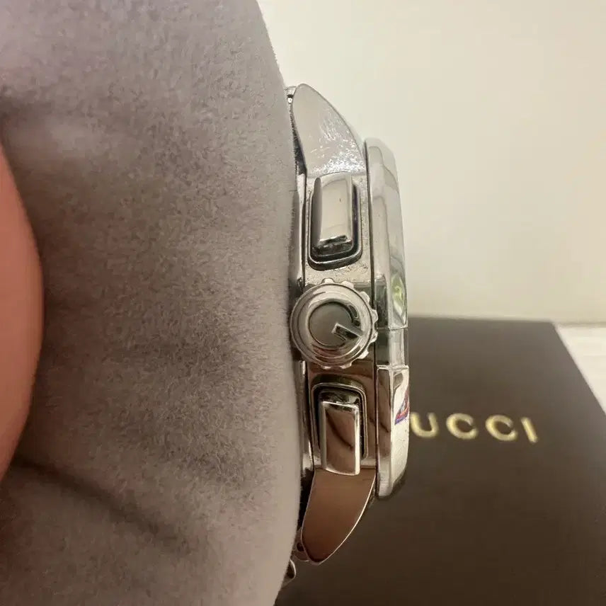 [BUNJANG] Gucci G-Chrono Men's Watch / 구찌 GUCCI G-크로노 메탈 남성시계(YA101204)