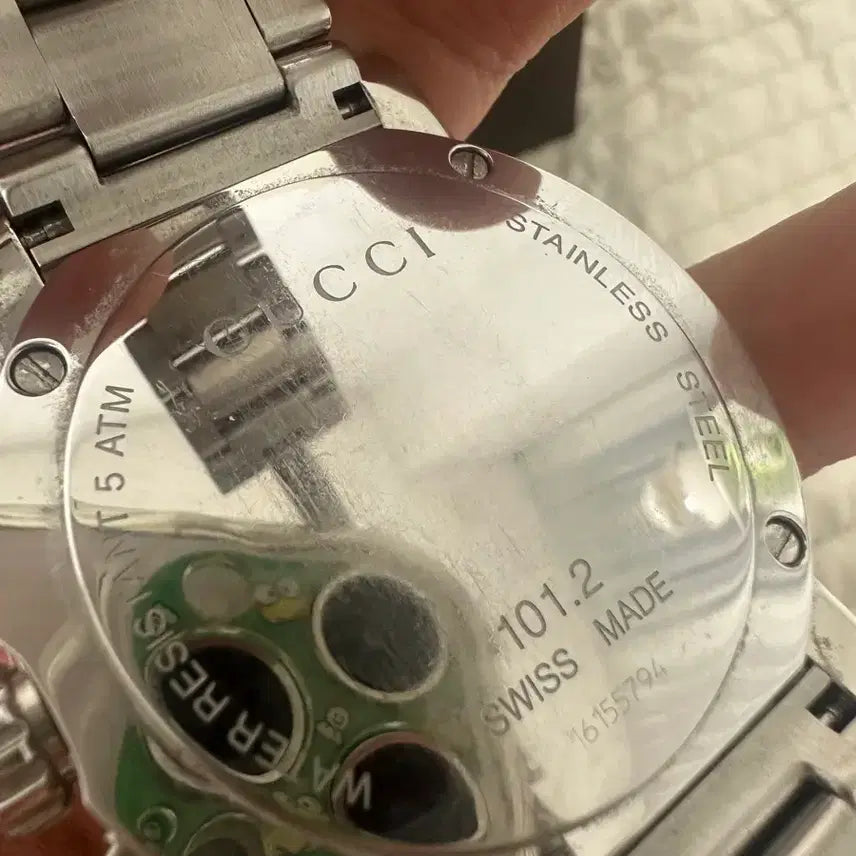 [BUNJANG] Gucci G-Chrono Men's Watch / 구찌 GUCCI G-크로노 메탈 남성시계(YA101204)