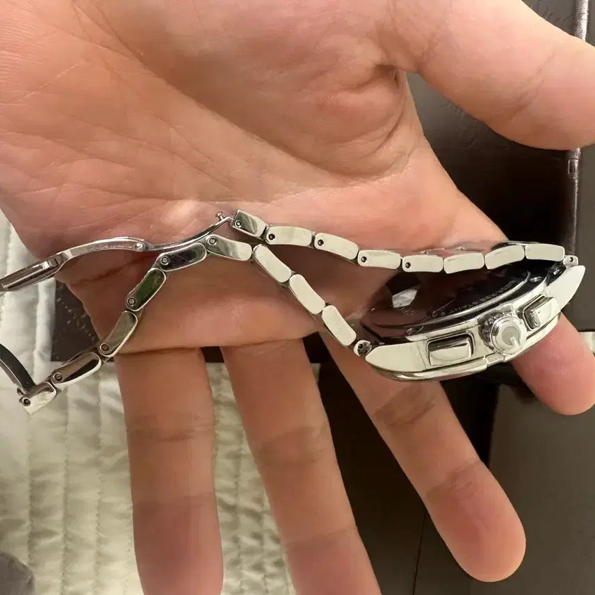 [BUNJANG] Gucci G-Chrono Men's Watch / 구찌 GUCCI G-크로노 메탈 남성시계(YA101204)