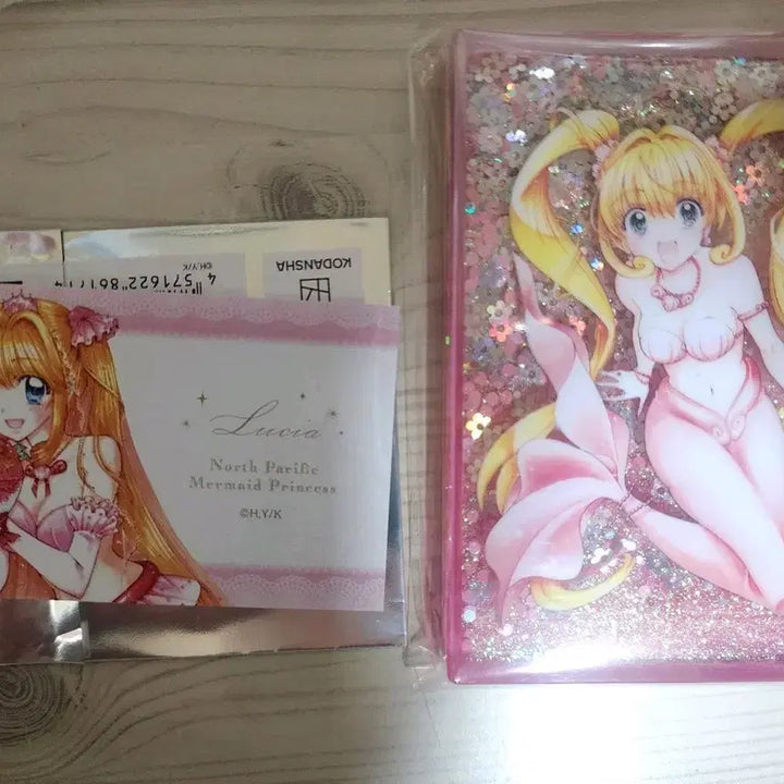 [SOLD OUT] 피치피치핏치 펀딩 신장판 굿즈 아크릴블럭 루치아 세트판매합니다!