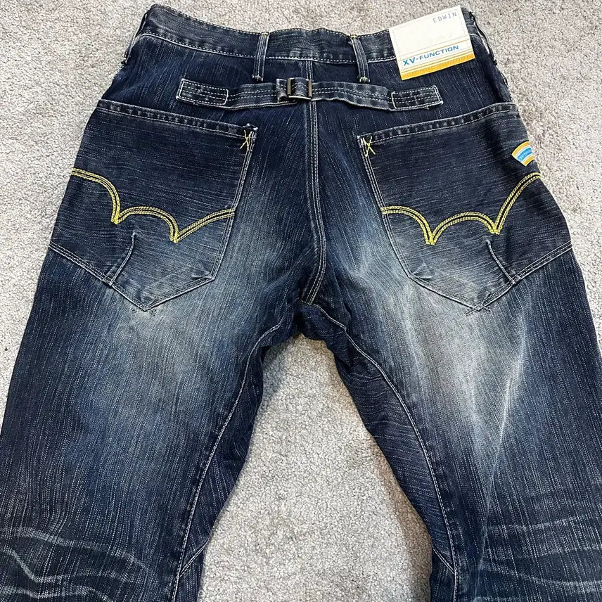 [BUNJANG] Edwin 503 E-Function Engineered Denim Pants / 에드윈503 이펑션 신치백 엔지니어드 데님 팬츠(28)