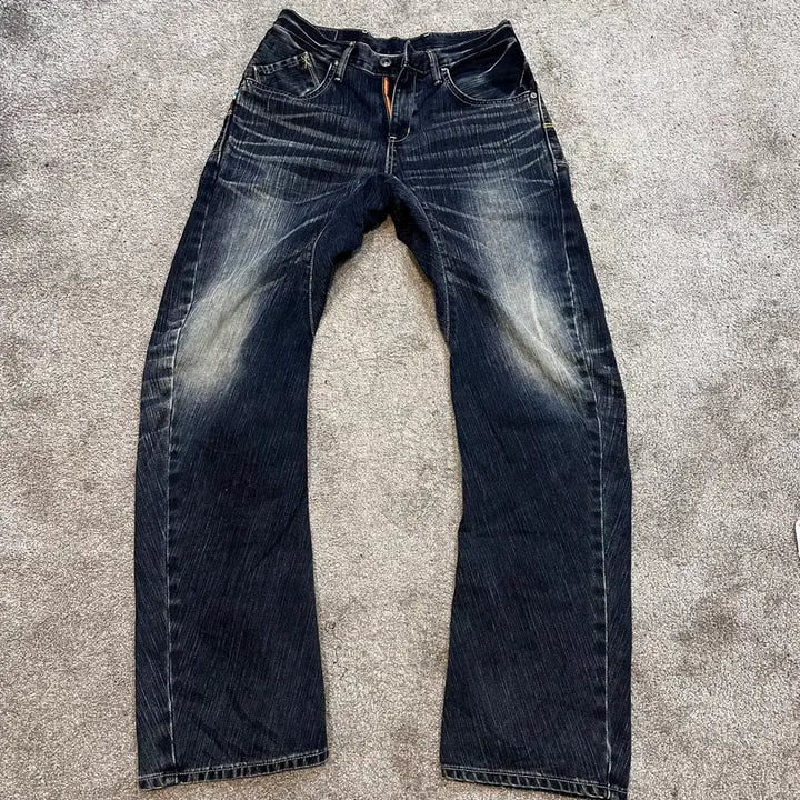 [BUNJANG] Edwin 503 E-Function Engineered Denim Pants / 에드윈503 이펑션 신치백 엔지니어드 데님 팬츠(28)