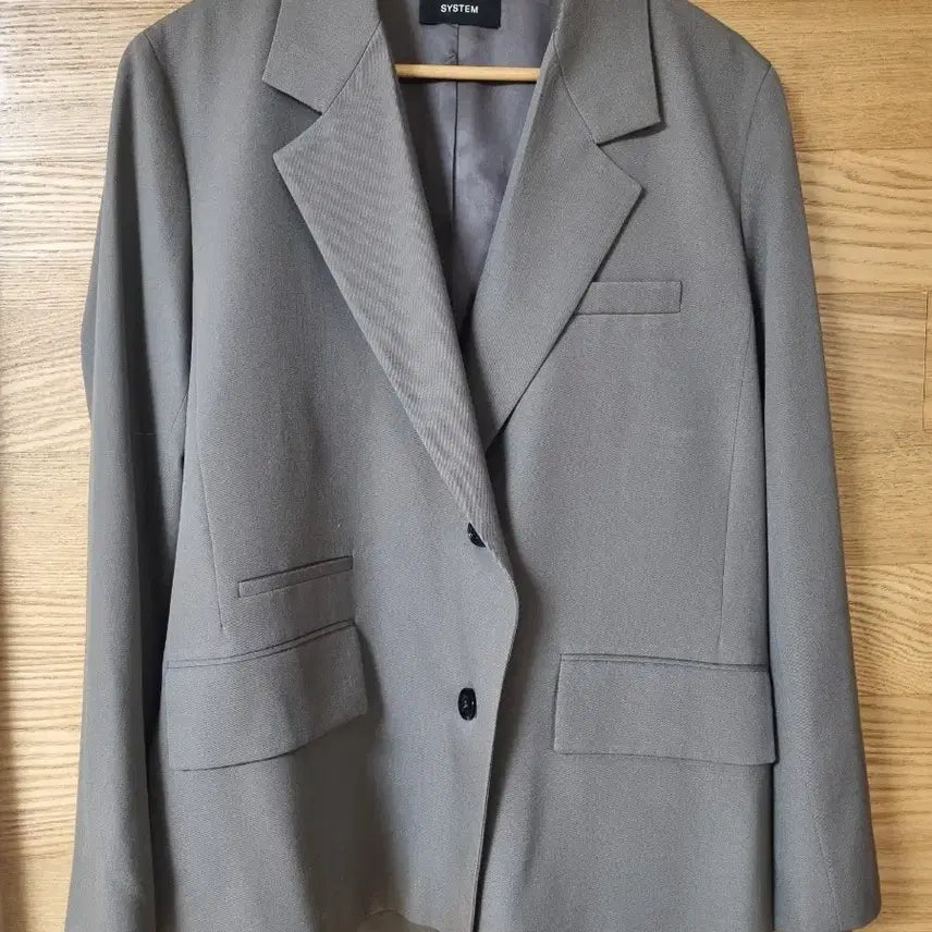 [BUNJANG] System Gray Jacket / 시스템 쟈켓