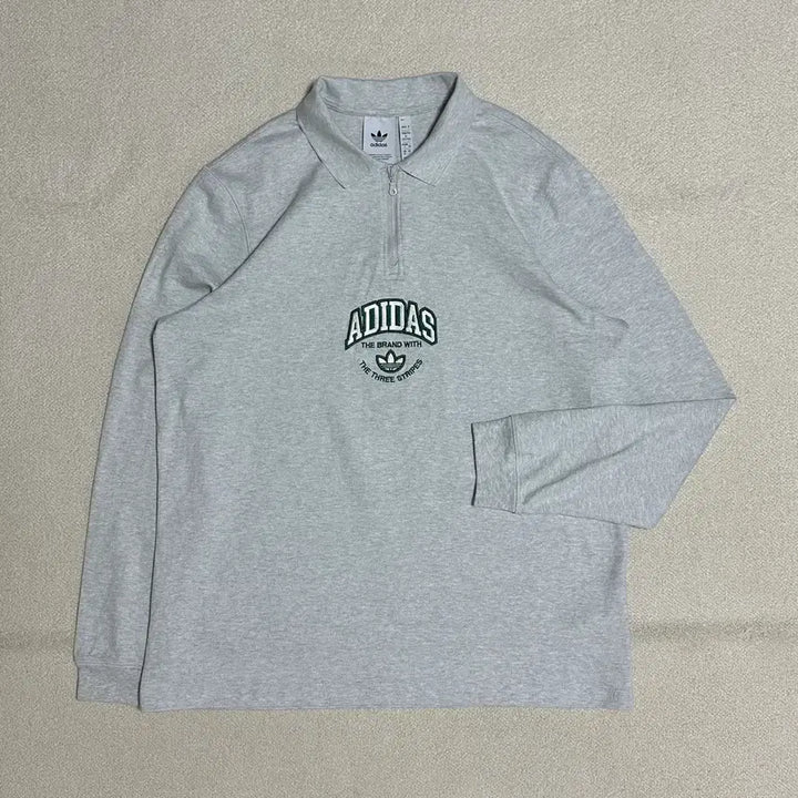 [BUNJANG] Adidas VRCT Long Sleeve Polo Shirt / 아디다스 VRCT 롱슬리브 폴로티