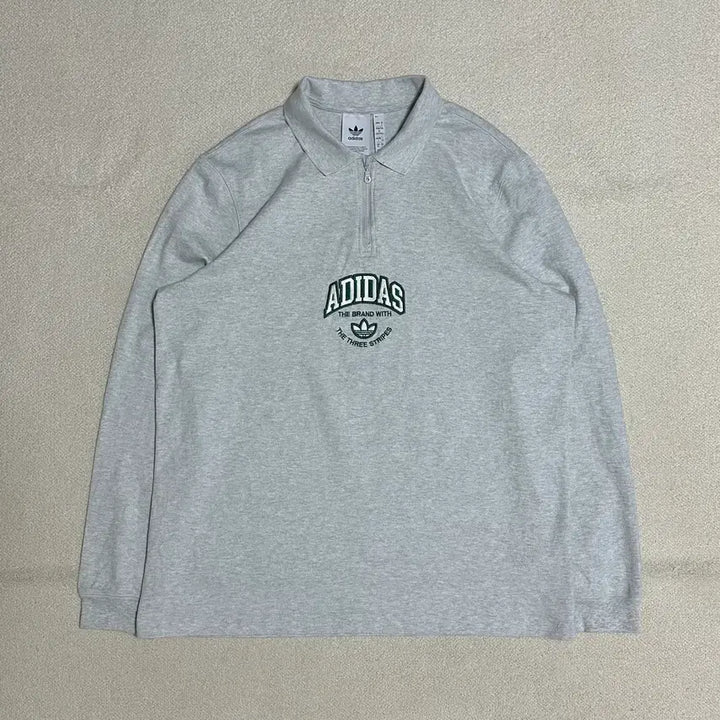 [BUNJANG] Adidas VRCT Long Sleeve Polo Shirt / 아디다스 VRCT 롱슬리브 폴로티