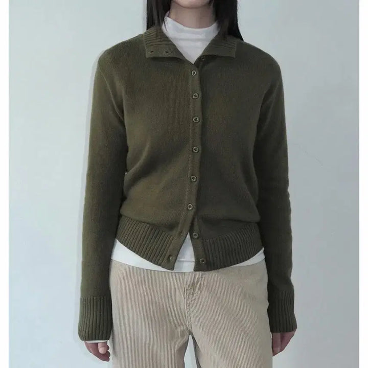 [BUNJANG] Hanoll Gray Cardigan / 한올 가디건 그레이