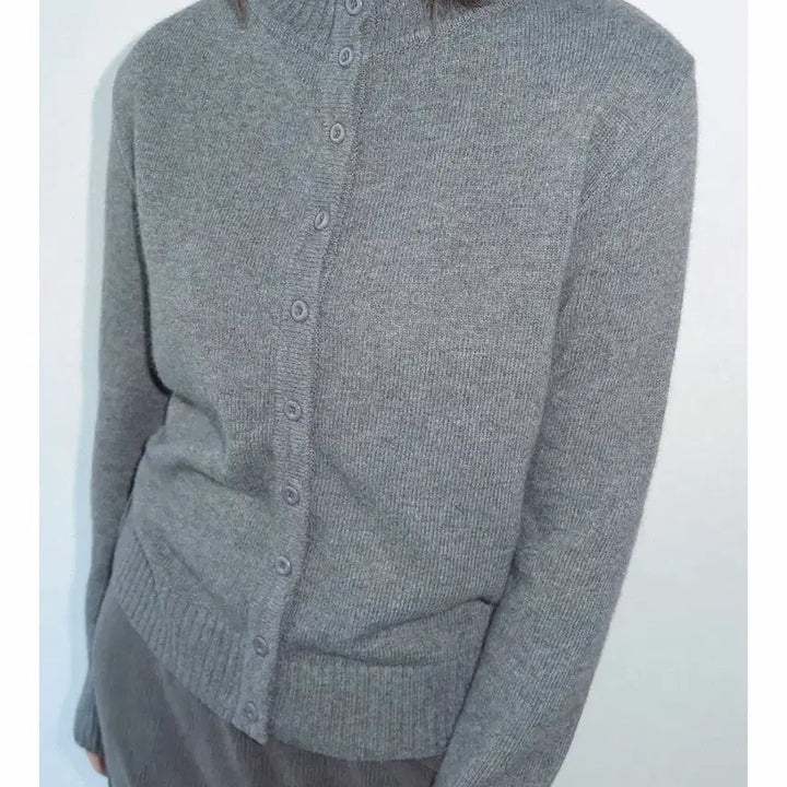 [BUNJANG] Hanoll Gray Cardigan / 한올 가디건 그레이