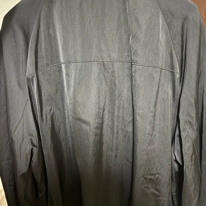 [BUNJANG] Wooyoungmi Nylon Black Banding Jacket / [44] 우영미 나일론 블랙 밴딩 자켓