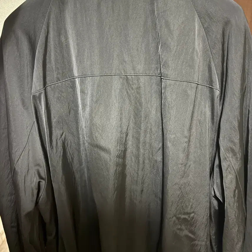 [BUNJANG] Wooyoungmi Nylon Black Banding Jacket / [44] 우영미 나일론 블랙 밴딩 자켓