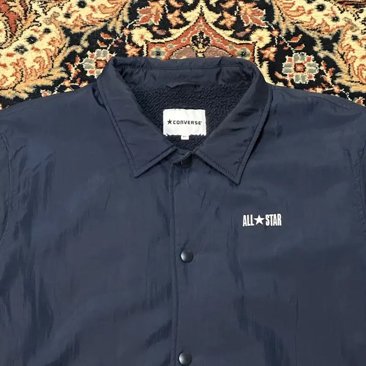 [BUNJANG] Converse All Star Coach Jacket (XL) / 컨버스 재팬 올스타 코치 자켓 (XL) 플리스
