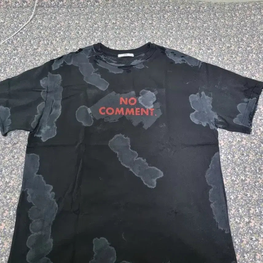 [BUNJANG] NCT No Comment Short Sleeve T-shirt / 노쿨러스 노코멘트 반팔 1사이즈