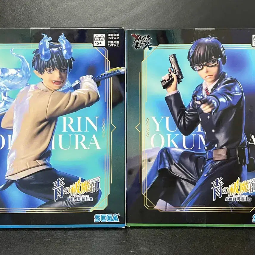 [BUNJANG] Sega Blue Exorcist Figure Set / 세가 청의 엑소시스트 피규어 2종 세트