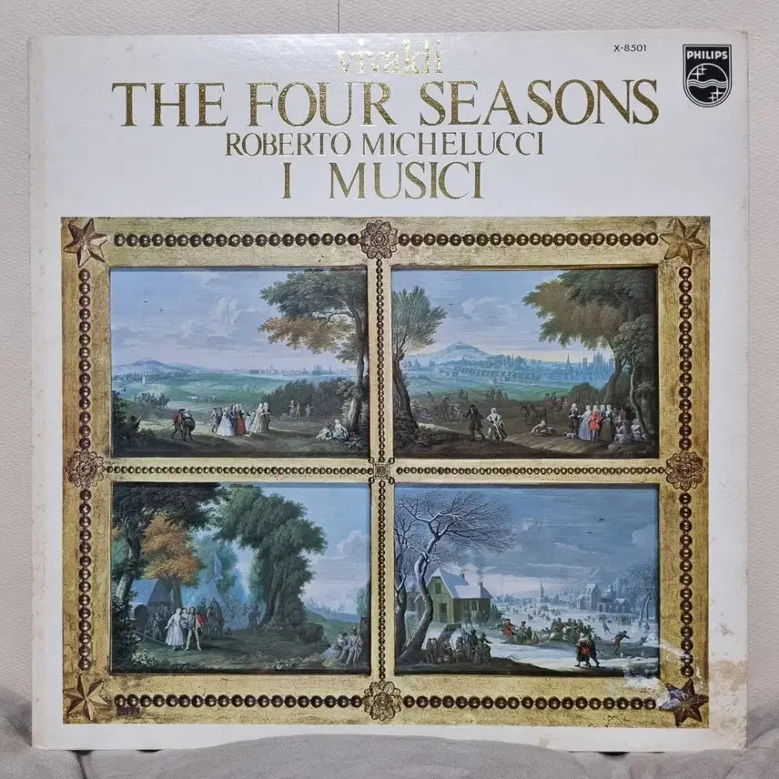 [BUNJANG] I Musici Roberto Michelucci Vivaldi The Four Seasons LP / 비발디"사계" 바이올린 협주곡/이무지치,로베르토미켈루치/클래식LP