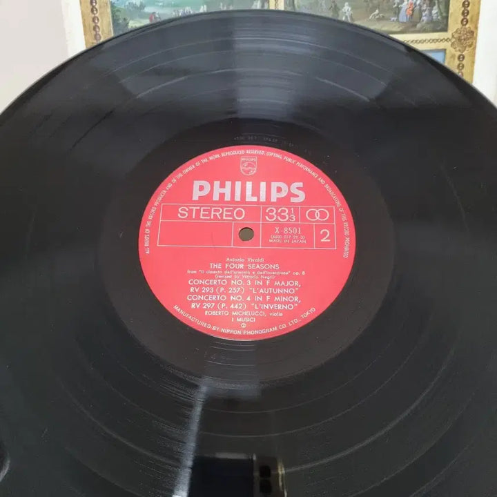 [BUNJANG] I Musici Roberto Michelucci Vivaldi The Four Seasons LP / 비발디"사계" 바이올린 협주곡/이무지치,로베르토미켈루치/클래식LP