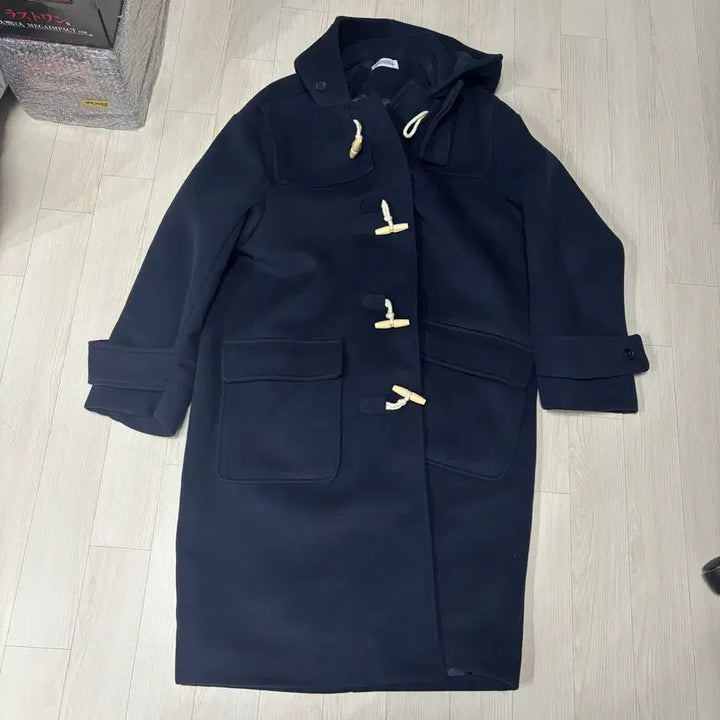 [BUNJANG] Partimento Double Long Coat / [사은품포함]파르티멘토 더블 롱 코트 떡볶이 코트