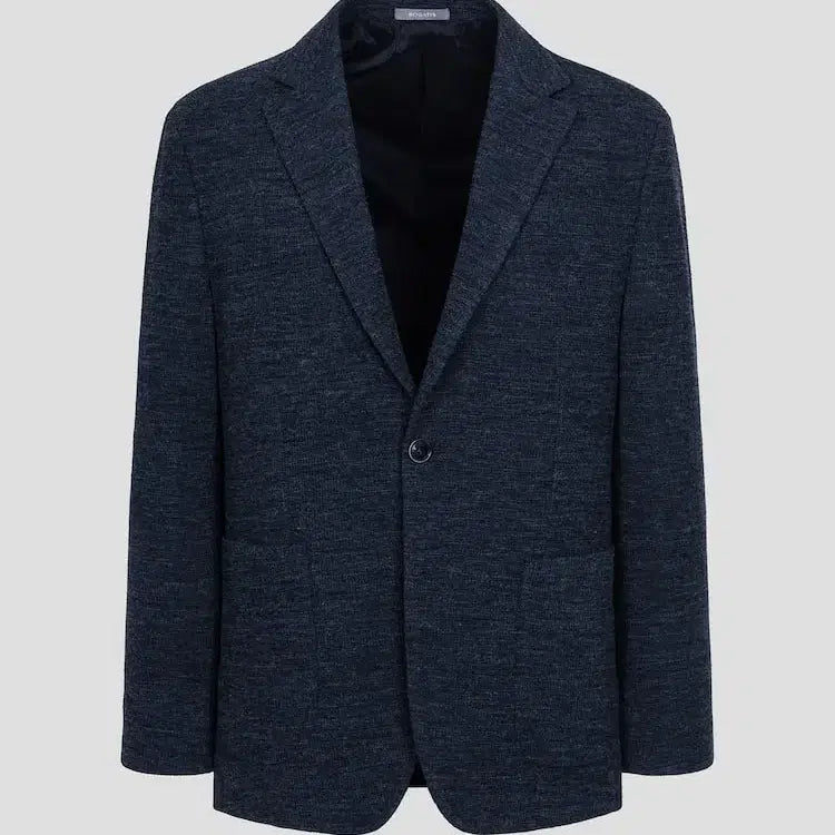 [BUNJANG] Rogatis Fortex Navy Two-Tone Jacket / (새상품) 로가디스 정품 이탈리아 Fortex원단 콤비 자켓