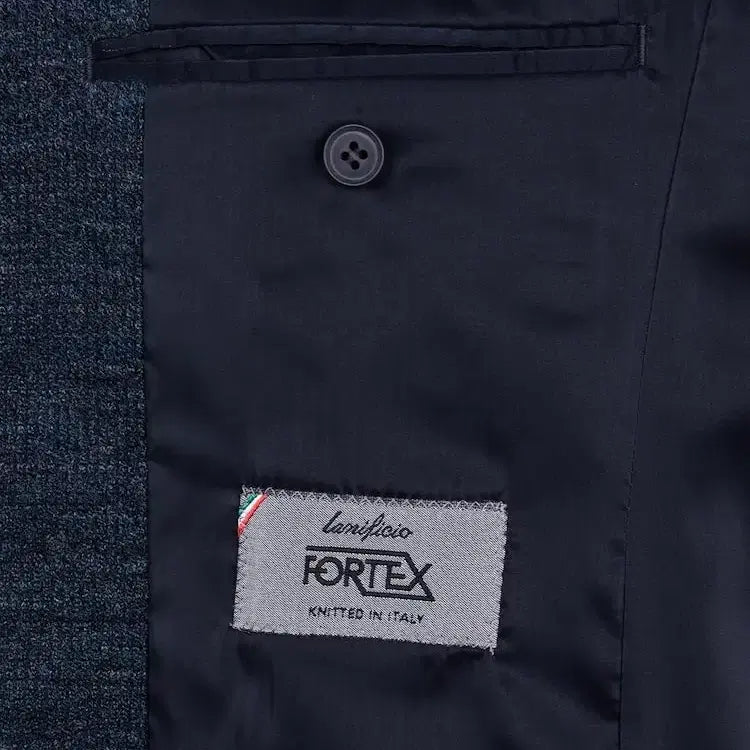 [BUNJANG] Rogatis Fortex Navy Two-Tone Jacket / (새상품) 로가디스 정품 이탈리아 Fortex원단 콤비 자켓