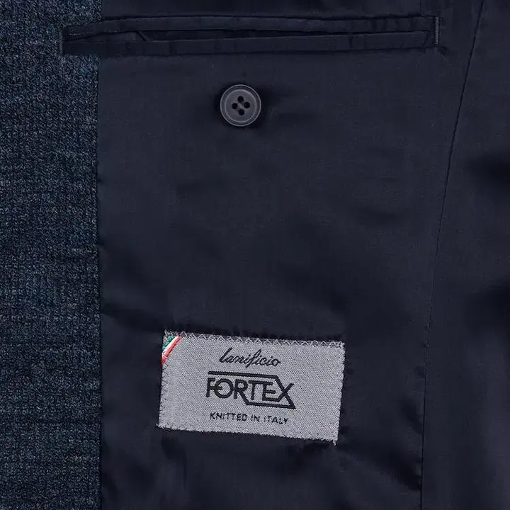 [BUNJANG] Rogatis Fortex Navy Two-Tone Jacket / (새상품) 로가디스 정품 이탈리아 Fortex원단 콤비 자켓