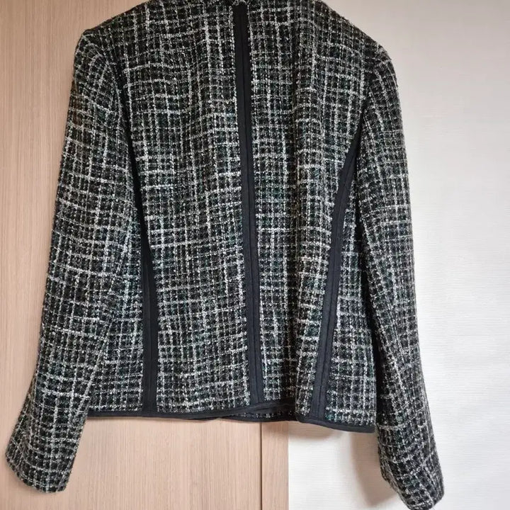 [BUNJANG] Tweed Check Women's Jacket / 체크 트위드 여성 자켓 66