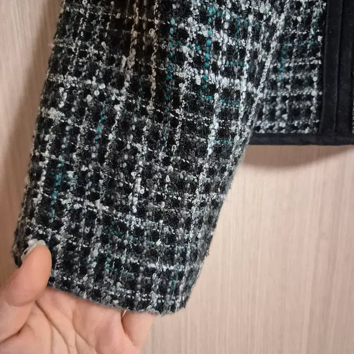 [BUNJANG] Tweed Check Women's Jacket / 체크 트위드 여성 자켓 66