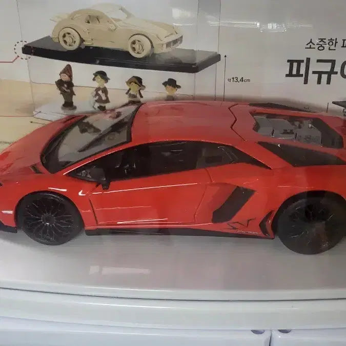 [BUNJANG] 1:24 Scale Red Sports Car Diecast Model / 1:24 다이캐스트