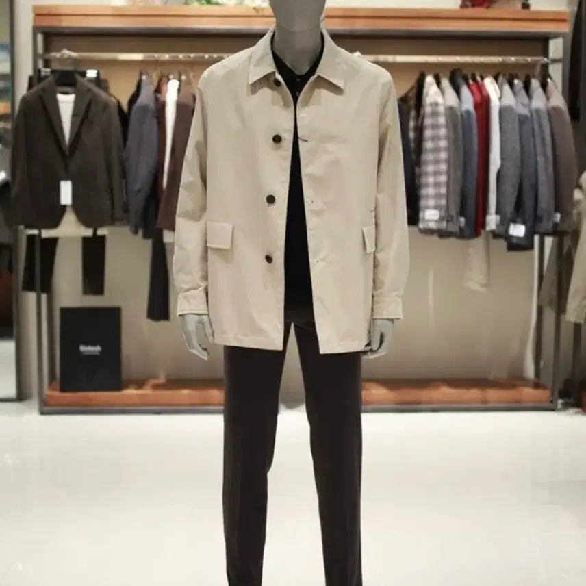 [BUNJANG] Kinloch Anderson Half Trench Coat Size 100 / 킨록앤더슨 코인포켓 하프 트렌치코트 사이즈 100 (새제품)