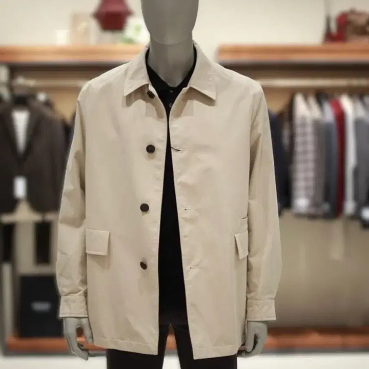 [BUNJANG] Kinloch Anderson Half Trench Coat Size 100 / 킨록앤더슨 코인포켓 하프 트렌치코트 사이즈 100 (새제품)