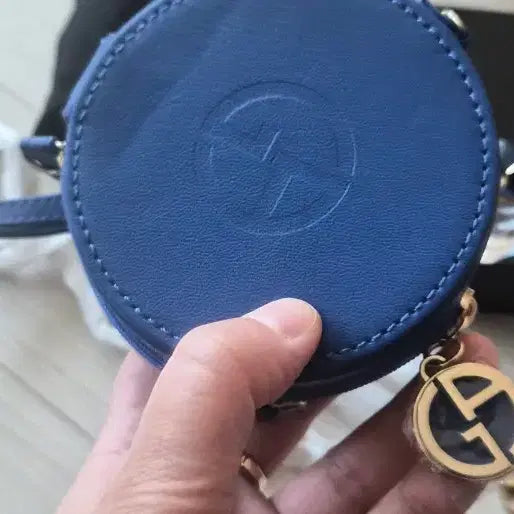 [BUNJANG] Giorgio Armani Mini Tambourine Bag &amp; Miniature Set / 동전 지갑 미니 탬버린백 &amp; 미니어쳐 3종 set