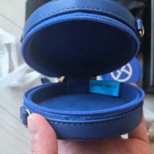 [BUNJANG] Giorgio Armani Mini Tambourine Bag &amp; Miniature Set / 동전 지갑 미니 탬버린백 &amp; 미니어쳐 3종 set