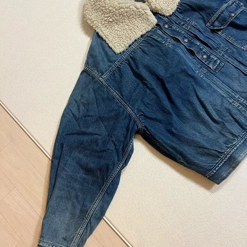 [BUNJANG] Capital Denim Anorak Jacket / 캐피탈 데님 아노락