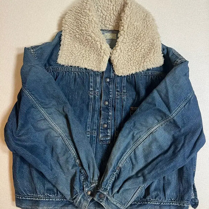 [BUNJANG] Capital Denim Anorak Jacket / 캐피탈 데님 아노락