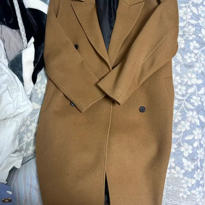 [BUNJANG] Cour Double Coat Camel (Size S) / [S]쿠어 더블코트 카멜 판매합니다