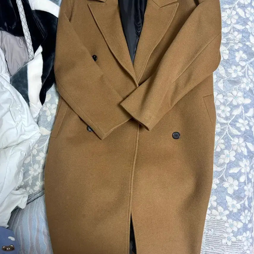 [BUNJANG] Cour Double Coat Camel (Size S) / [S]쿠어 더블코트 카멜 판매합니다