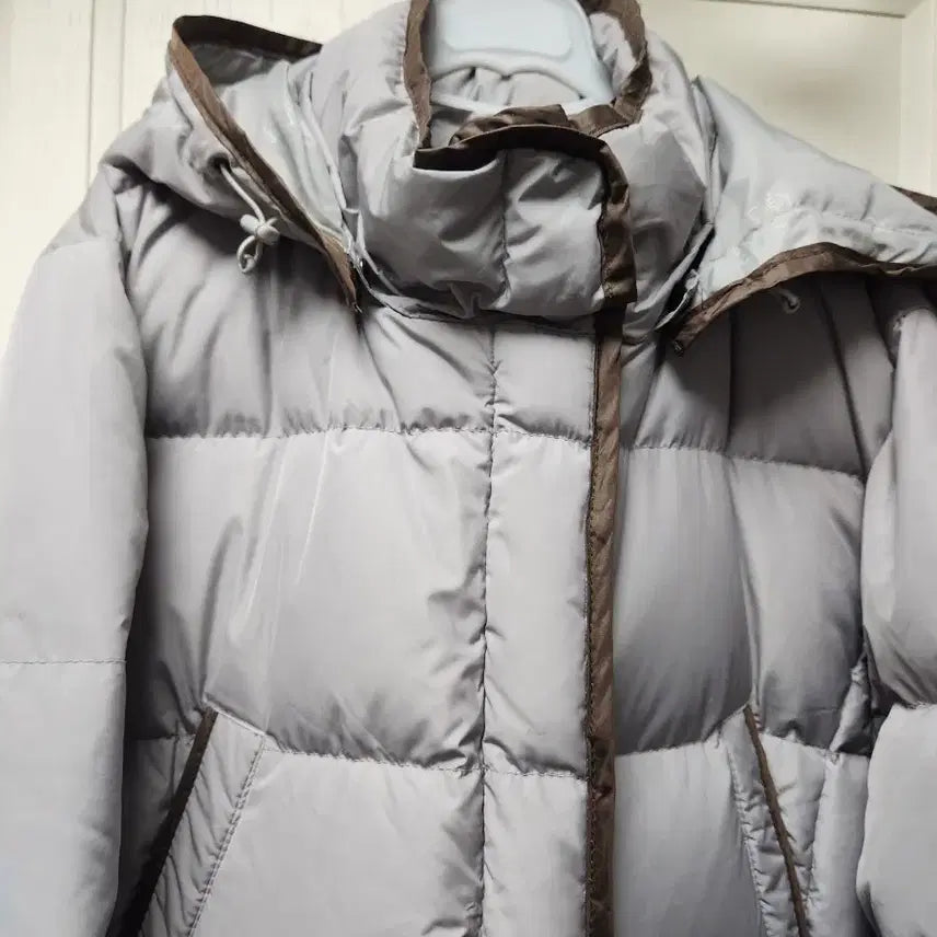 [BUNJANG] Lafuma Women's Long Down Jacket Gray 100 / Lafuma 라푸마 여성 롱패딩 그레이 100