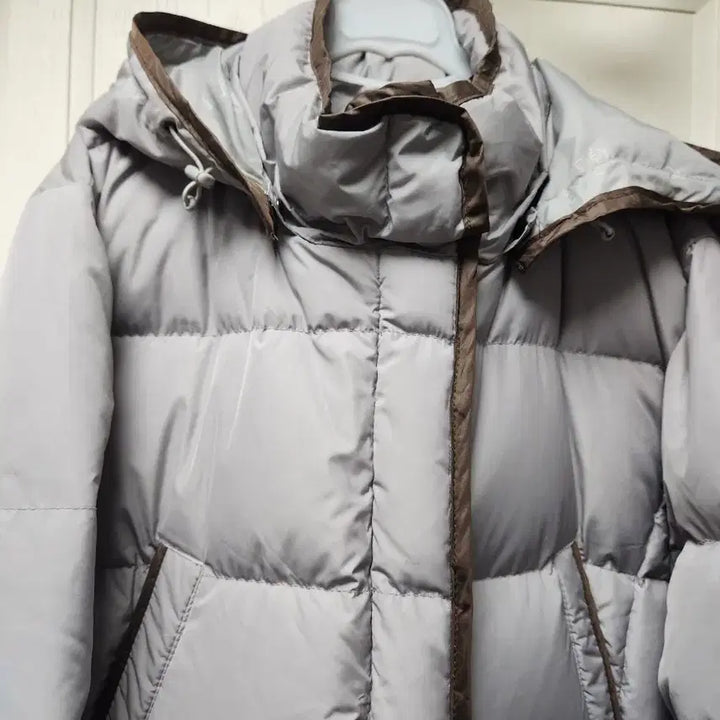 [BUNJANG] Lafuma Women's Long Down Jacket Gray 100 / Lafuma 라푸마 여성 롱패딩 그레이 100